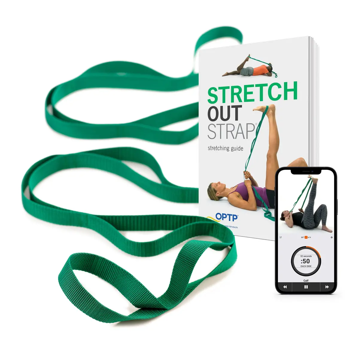 Original Stretch Out Strap With Exercise Book 1