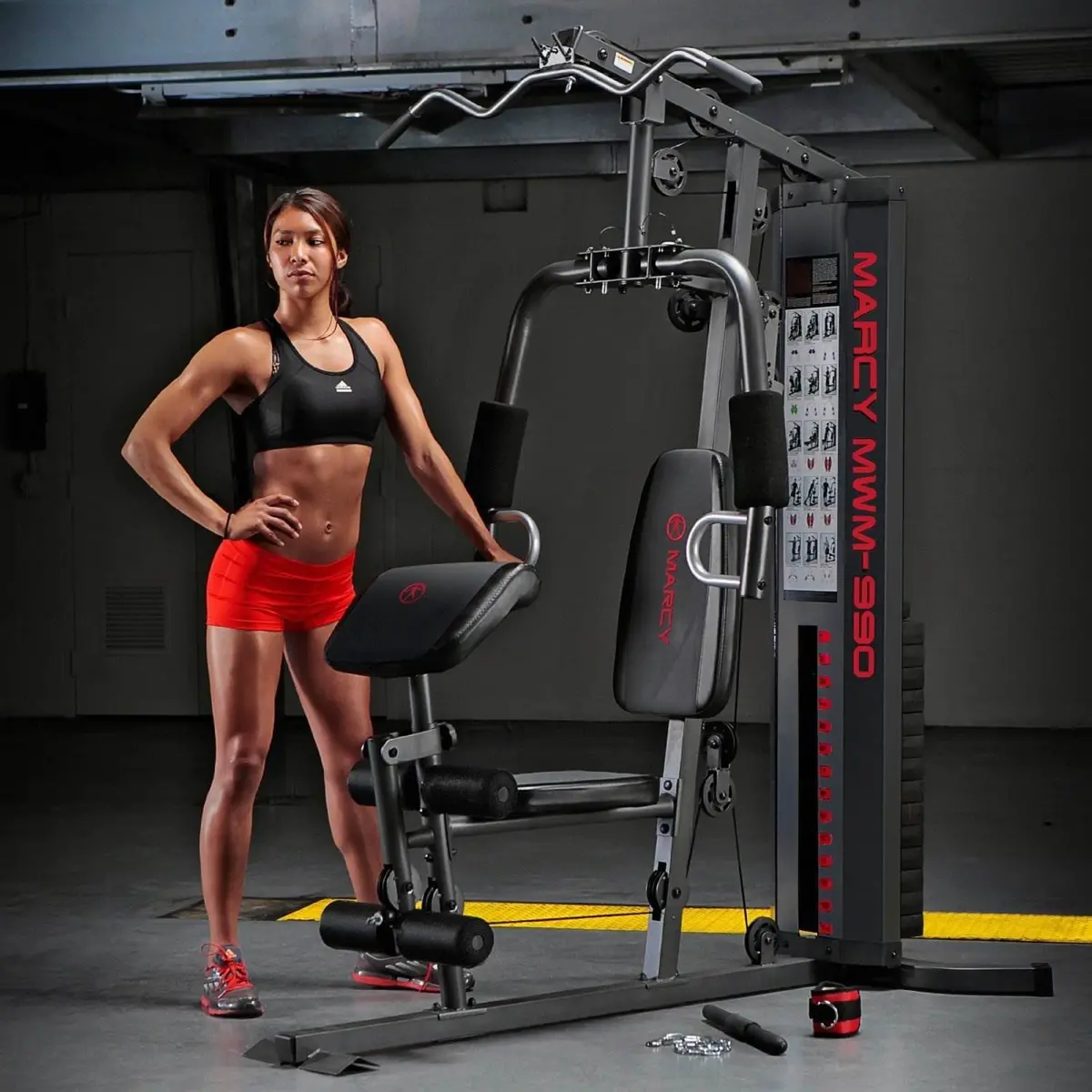Dual-Functioning Full Body 150Lb Stack Home Gym Workout Machine 1