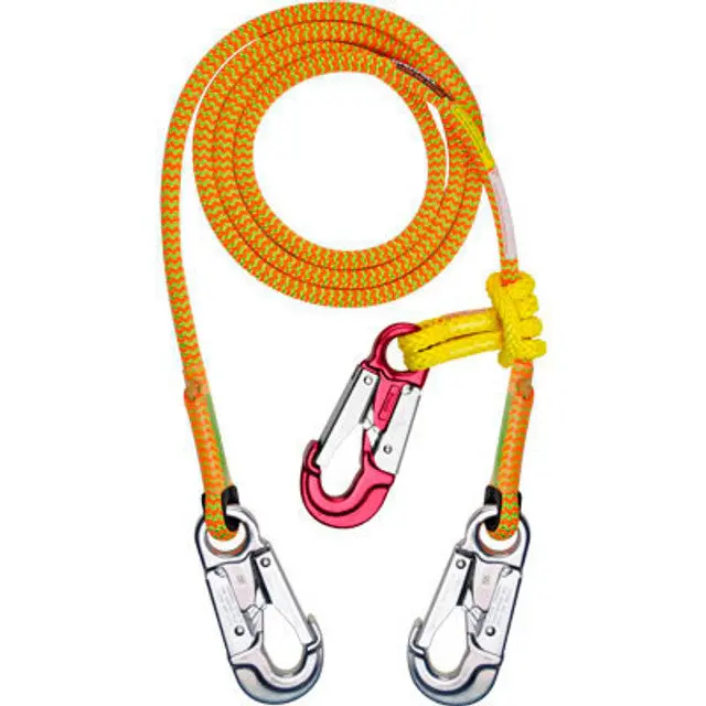Rope Logic's 11.7Mm Tropical Ivy Grizzly Spliced 2 N 1 Lanyard 12Ft 1