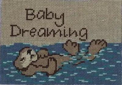 Dhg229 Otter Baby Dreaming 1