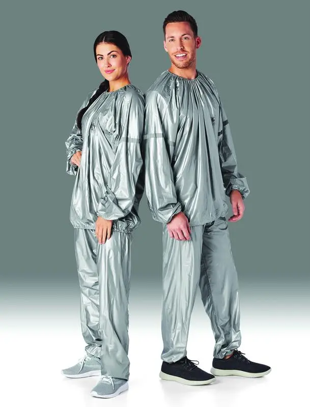 Sauna Suit Reflective Detailing On Sleeves, Pvc, Promotes Weight Loss 1