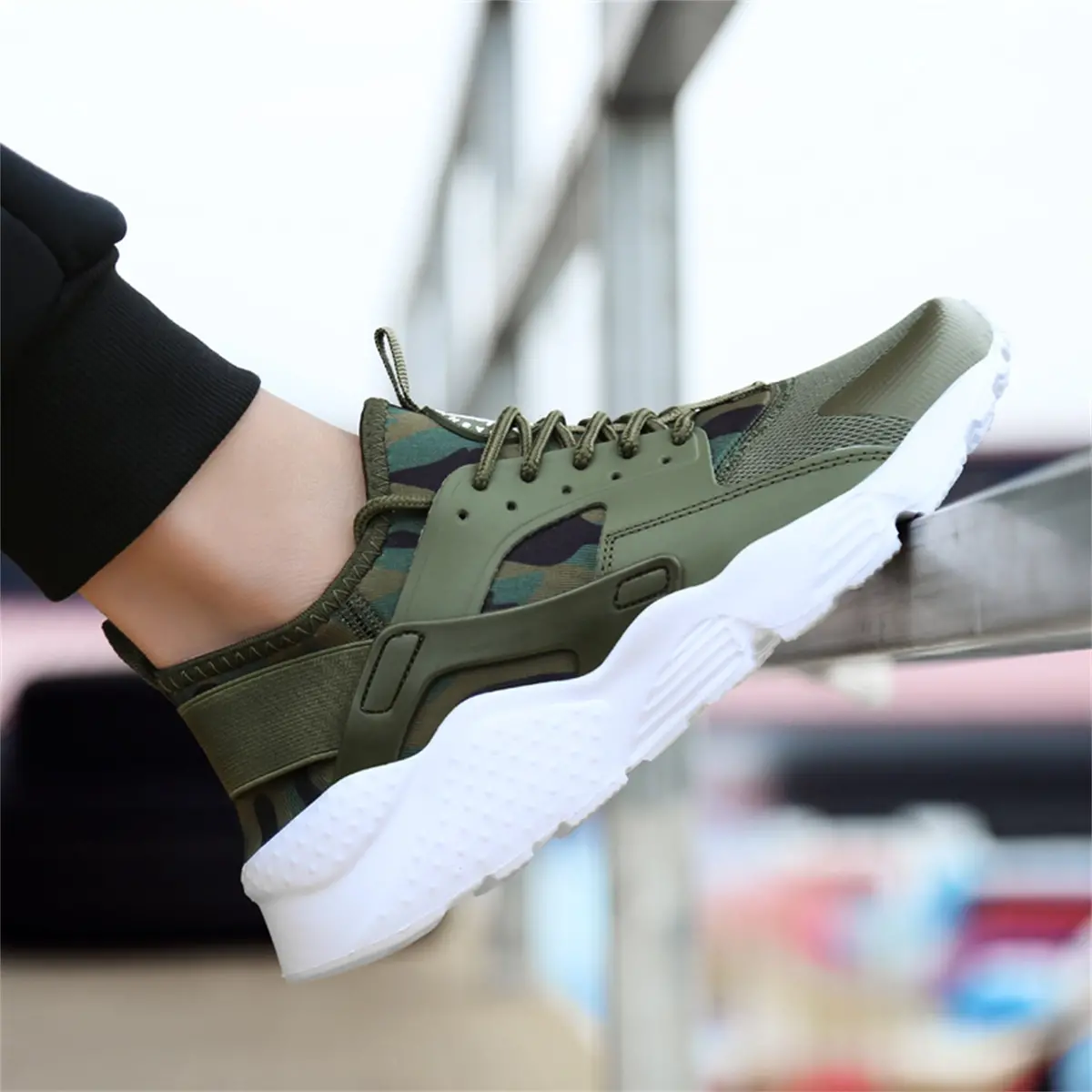 Mens Sneakers Athletic Shoes Lace-Up Workout Gym Shoes 2