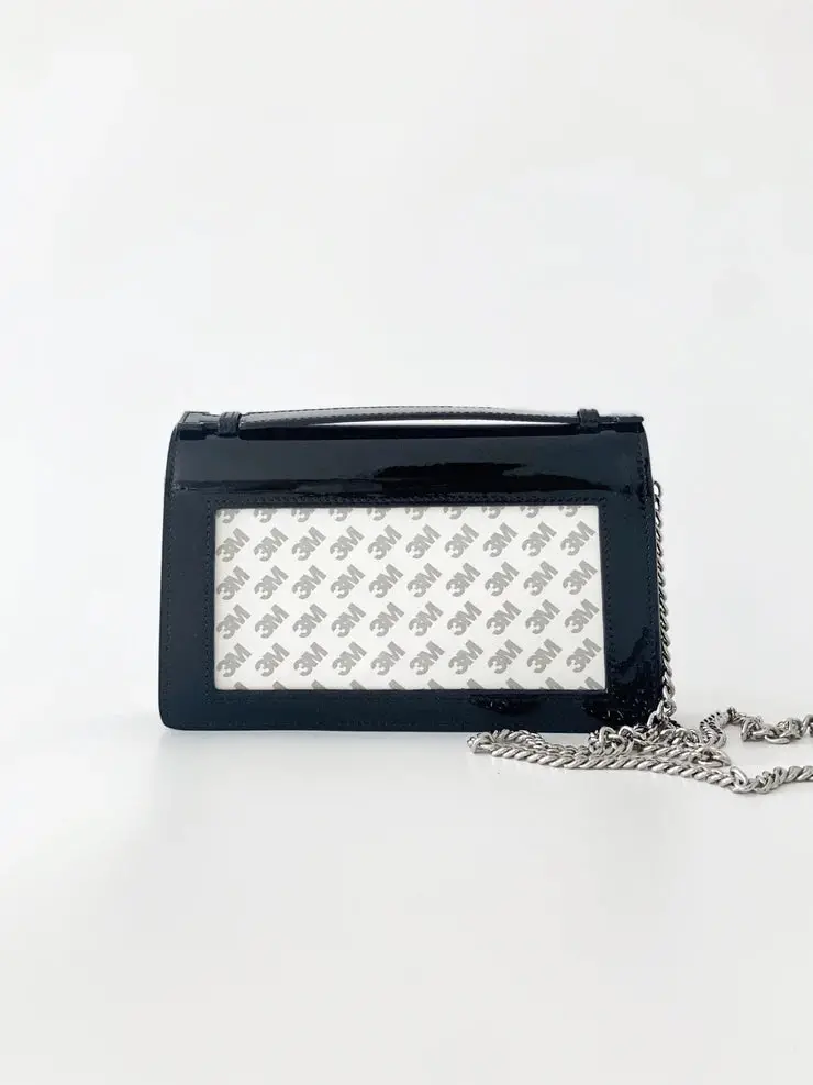 Rbd Everyday Clutch - Black Patent Leather 1
