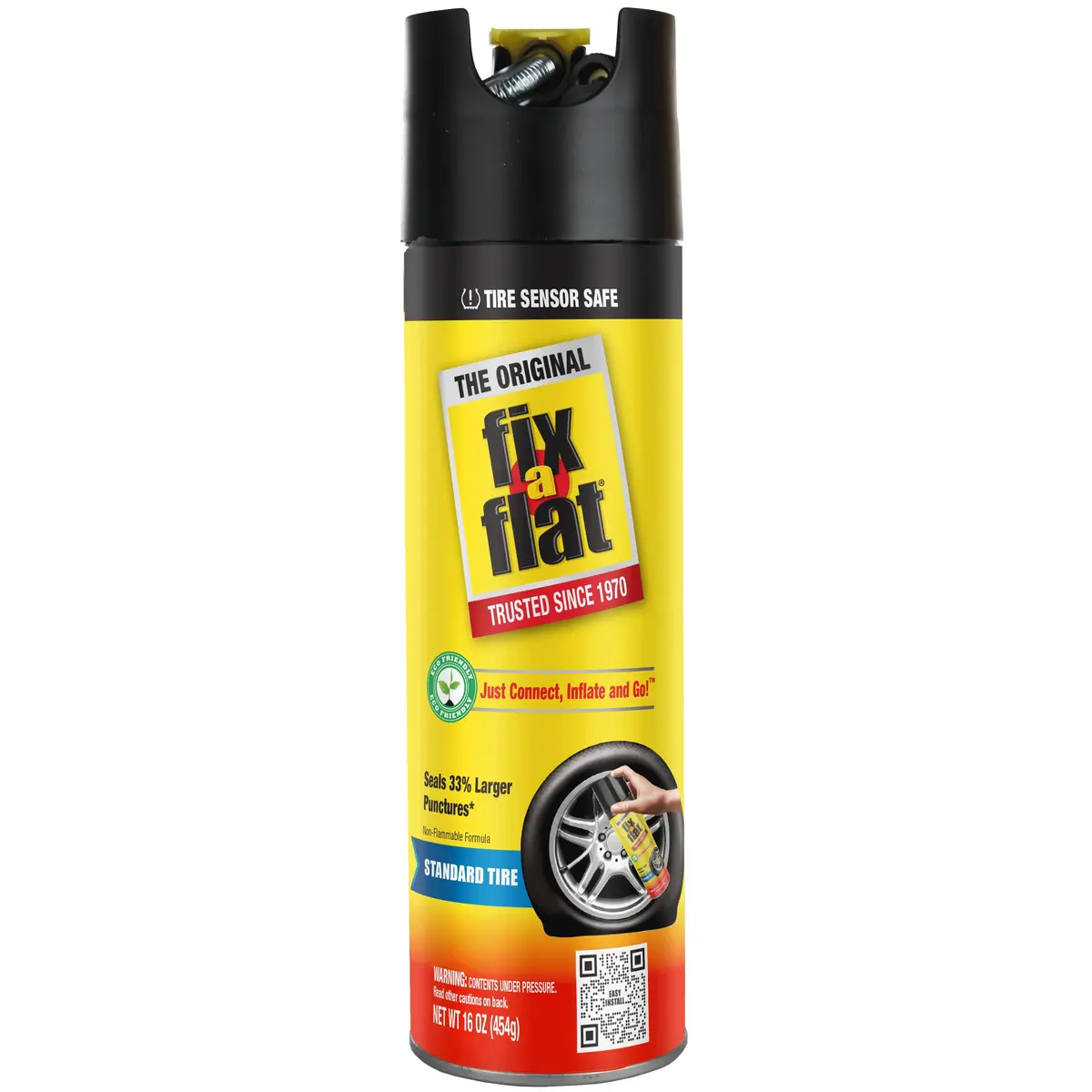 Fix-A-Flat S60420 Tire Inflator With Eco-Friendly Formula, (16 Oz)✔✅, New $ Free 1