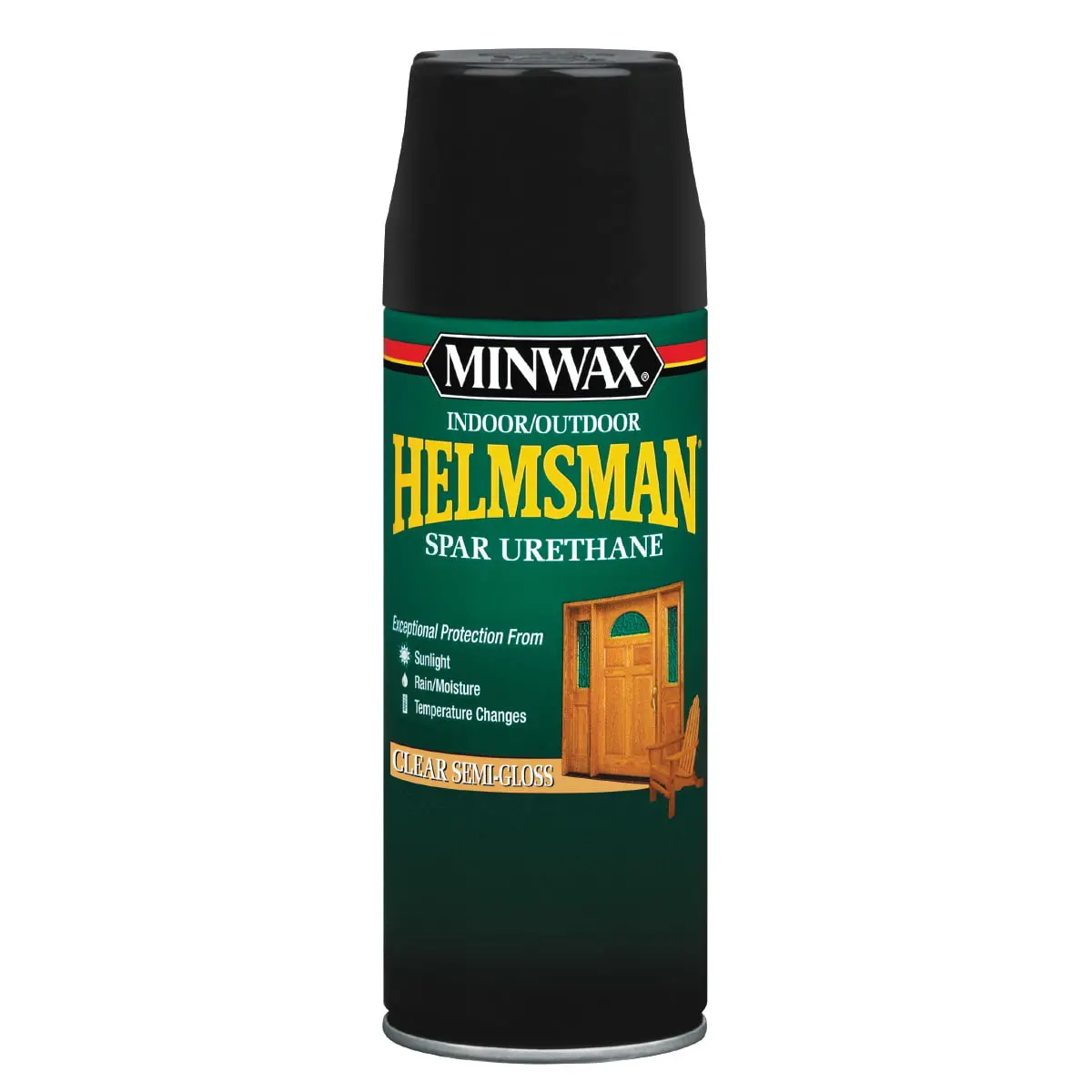 Minwax Indoor/Outdoor Helmsman Spar Urethane Spray, Clear Semi-Gloss, 11.5 Oz. 1