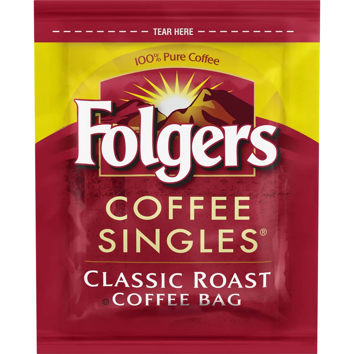 Folgers Coffee Singles Classic Roast Coffee Bags, 38 Count 1