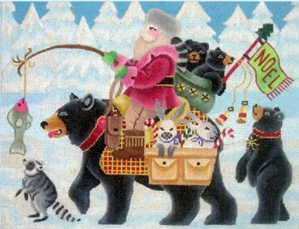 Frontier Santa Stitch Guide 1