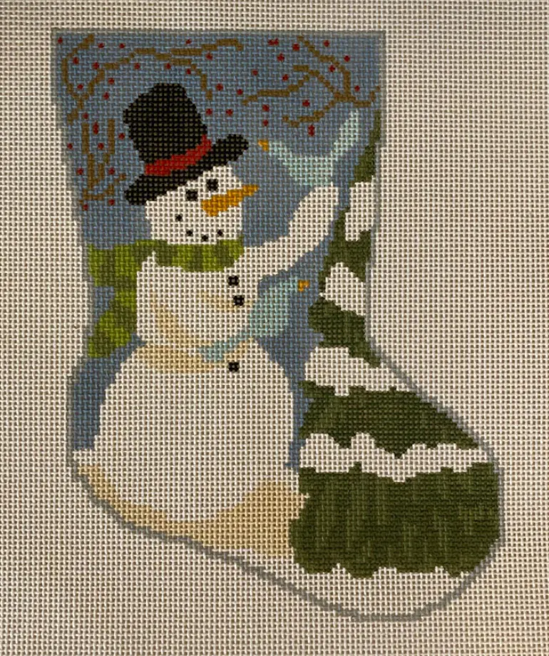 Bs32-13 Frosty The Snowman Midsize Stocking 1