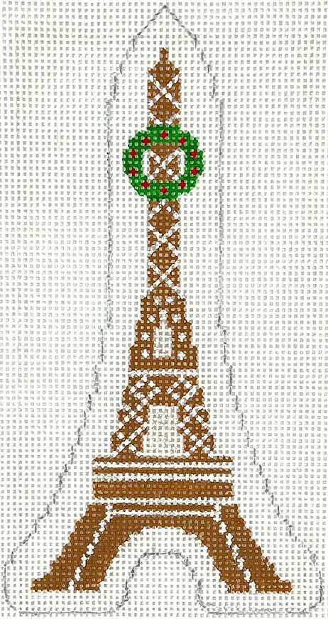 Xm-164 Gingerbread Monument - Eiffel Tower 1