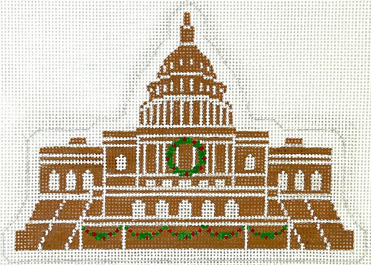 Xm-162 Gingerbread Monument - Us Capitol 1