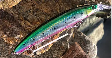 Battlestar 115Mm Halibut Jerk-Bait Green Sardine 1