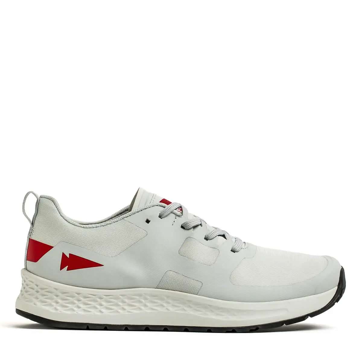 Men's Rough Runner - Light Grey + Red 1