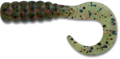 Big Hammer 1 3/4" Watermelon Red Grub (25 Pack) 1