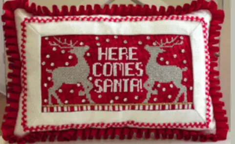 Here Comes Santa Stitch Guide 1