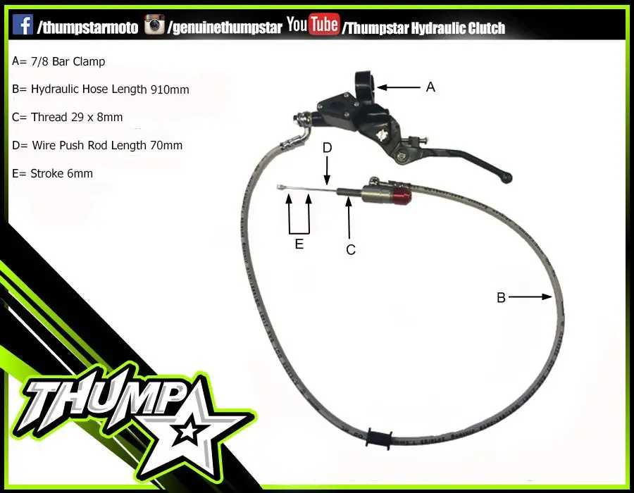Hydraulic Clutch | Black | 1