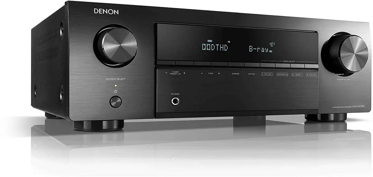 Denon Avr-X250bt 5.1 Ch.  4K Uhd Av Receiver 1