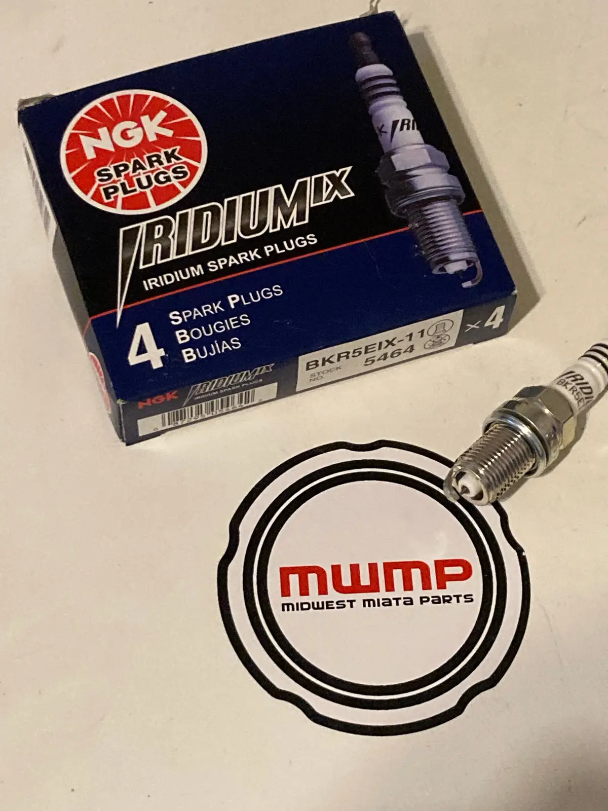 1994-2005 Mazda Miata Ngk Iridium Ix Spark Plugs (4) 1