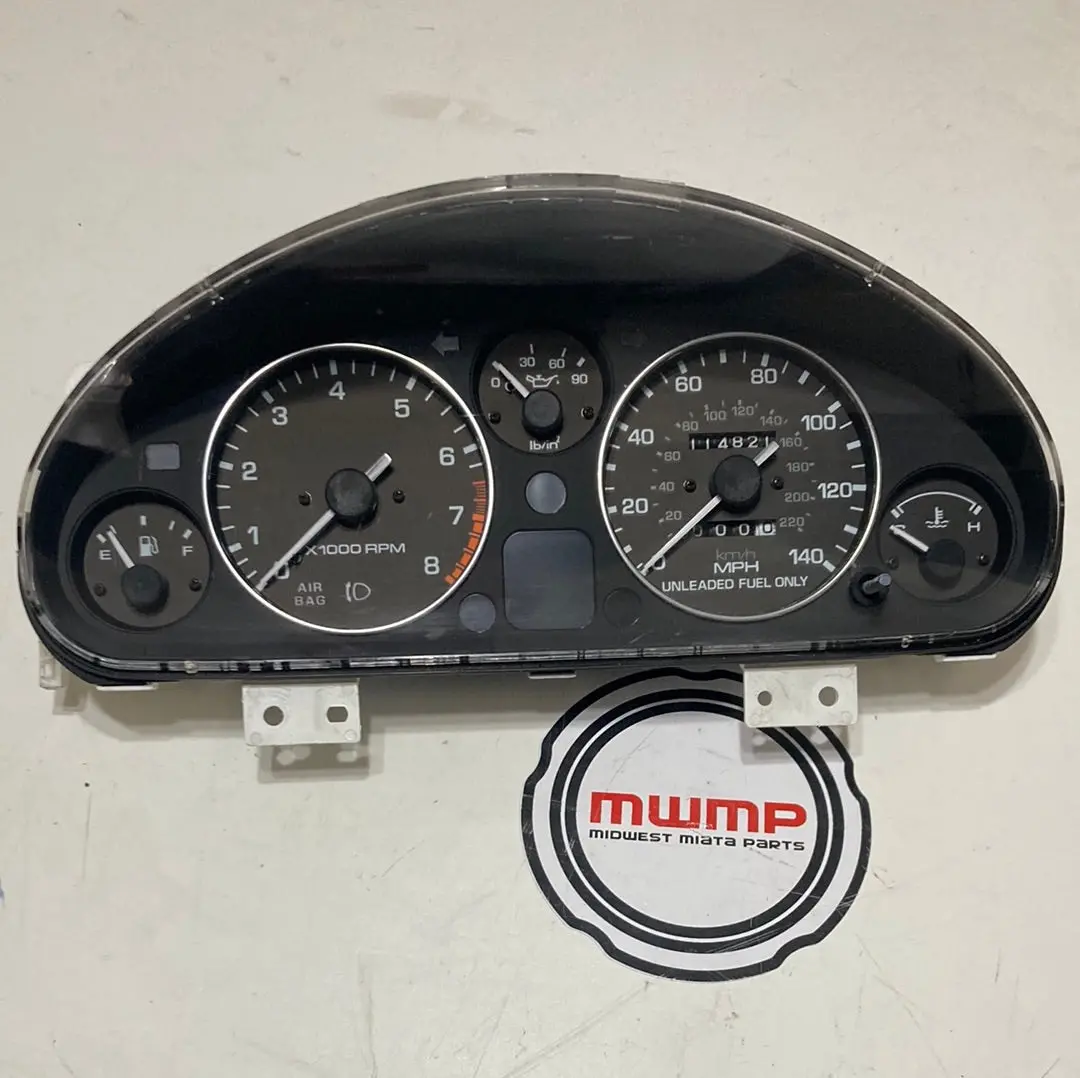 1990-1994 Mazda Miata Gauge Instrument Cluster Meter Set Na01-55-430C 1