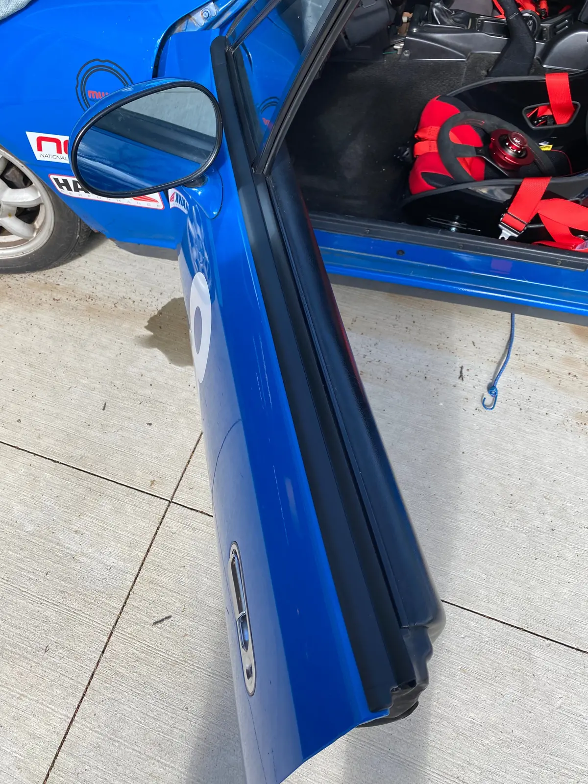 1990-2005 Mazda Miata Door Window Belt Molding Trim Weather Strip Left Na01-59-810F 1