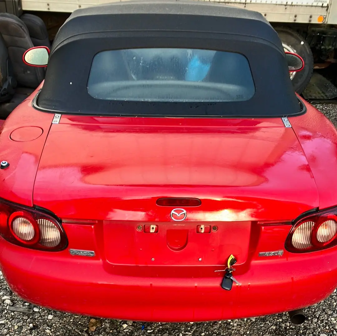 1999-2005 Mazda Miata Trunk Lid Red Su 1
