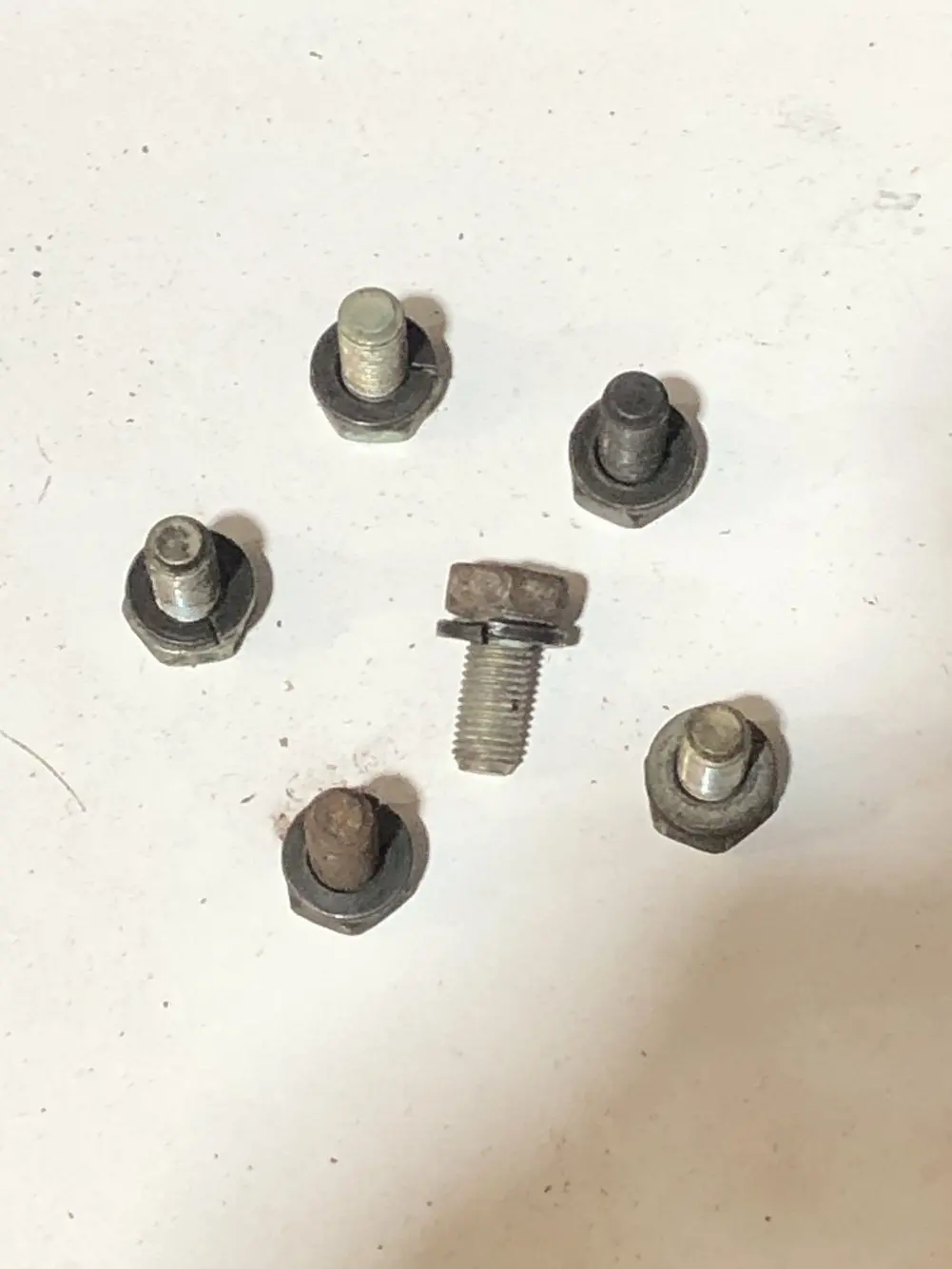 1990-2005 Mazda Miata Clutch Pressure Plate Bolt And Washer Set (6) 1