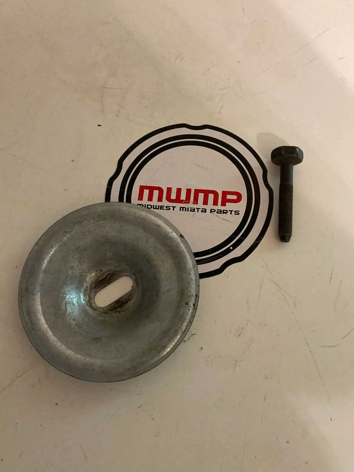 1999-2005 Mazda Miata Spare Tire Tie Down Kit Bolt And Washer 1
