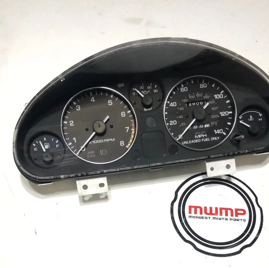 1990-1994 Mazda Miata Gauge Instrument Cluster Meter Set Na01-55-430C 1