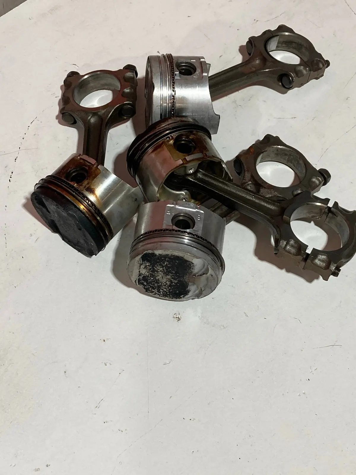 1990-1993 Mazda Miata Na6 Pistons And Rods B6a7 1