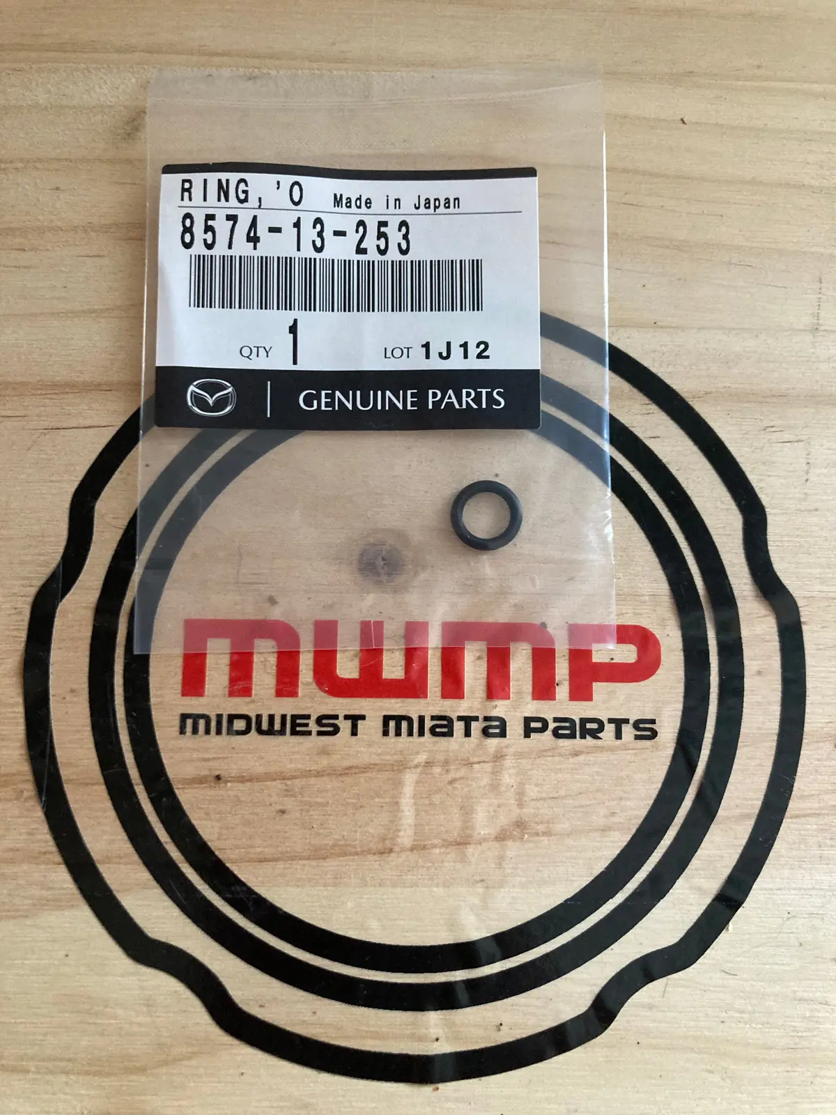 1990-2005 Mazda Miata Fuel Injector / Fuel Pressure Regulator O Ring 8574-13-253 1