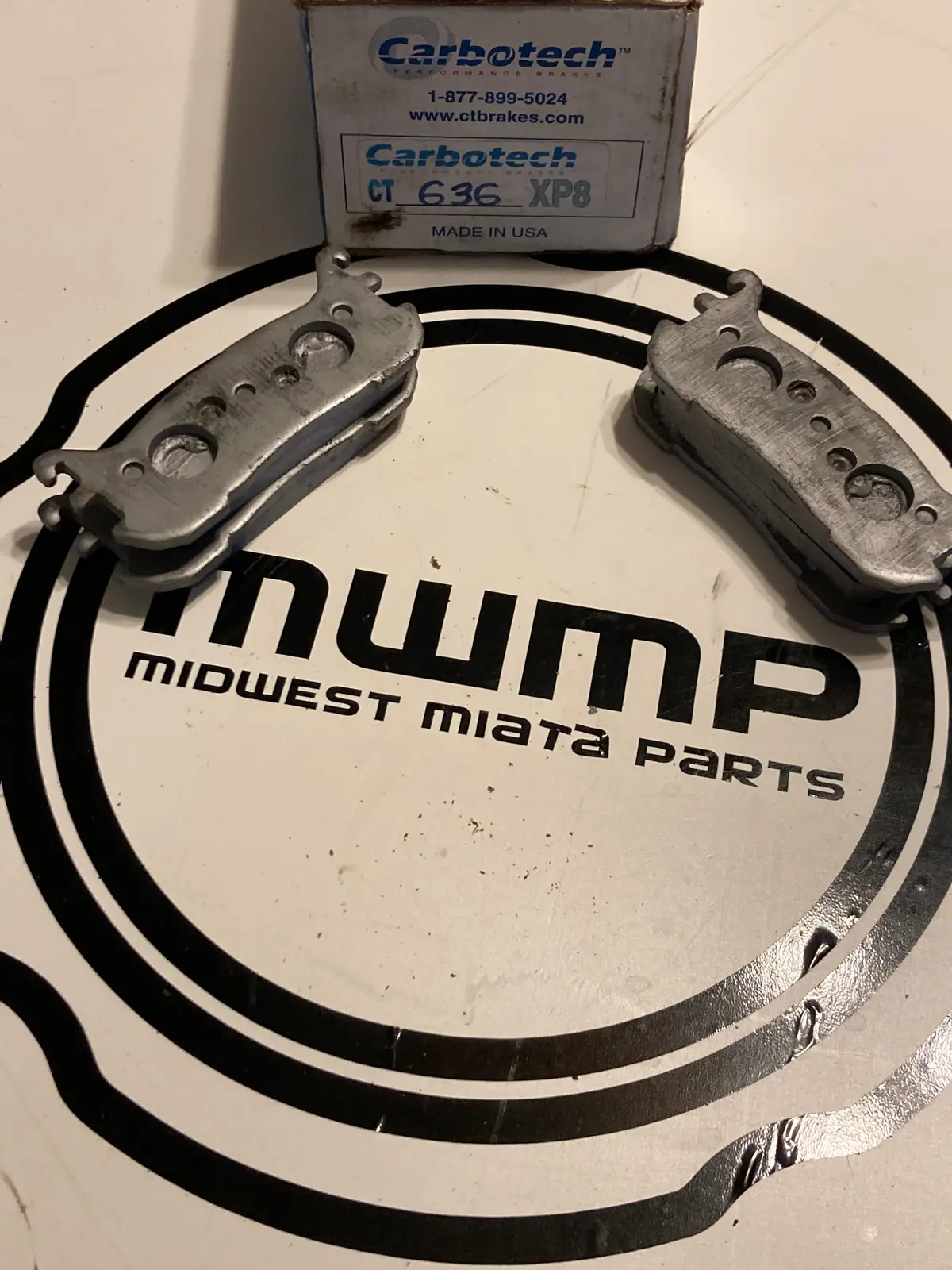 1994-2002 Mazda Miata Carbotech Rear Brake Ct636 Xp8 1