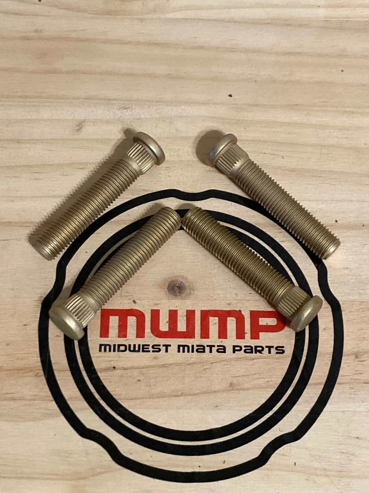 1990-2005 Mazda Miata Arp Extended Front Wheel Stud Kit (4 Studs) 1