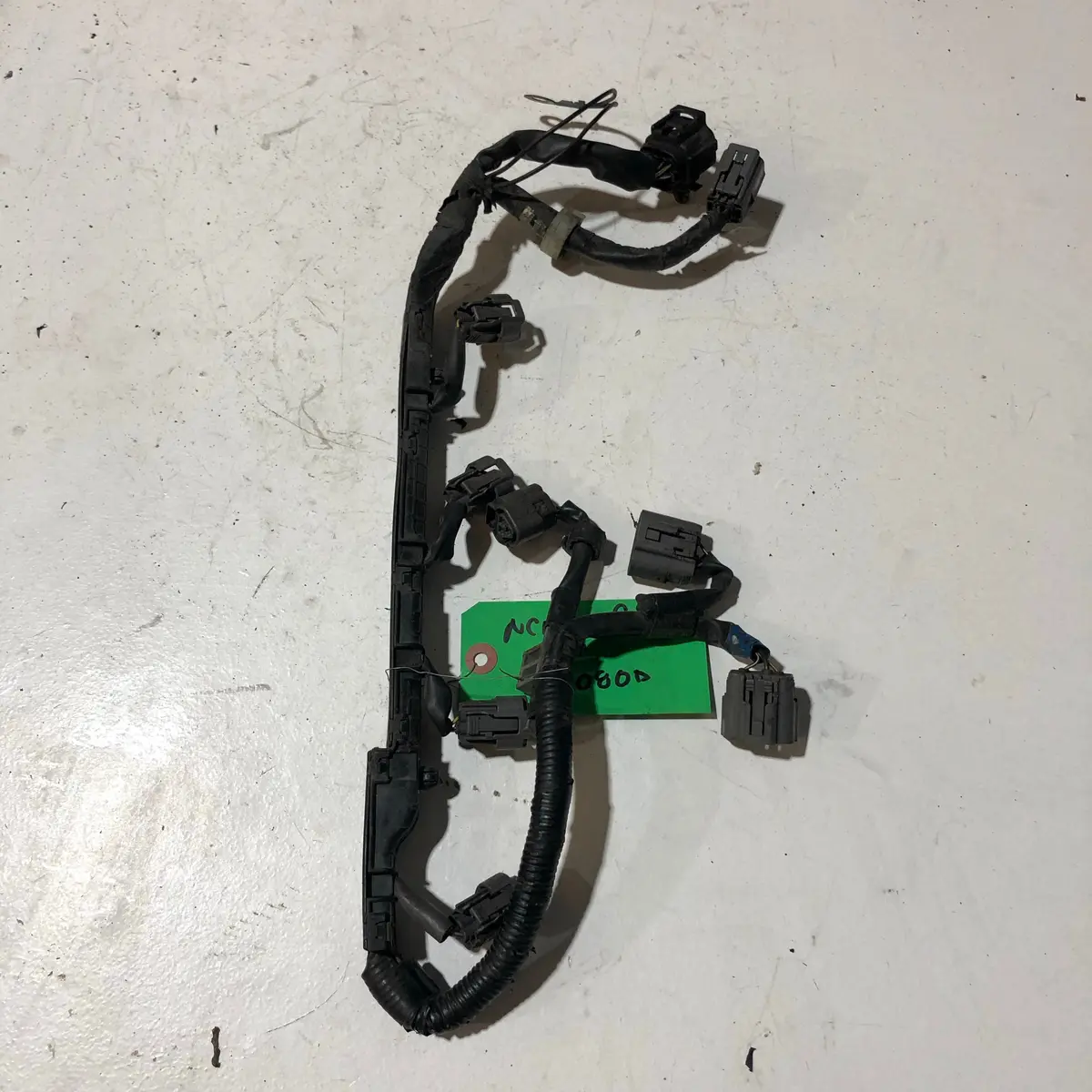 1999-2000 Mazda Miata Engine Harness Fuel Injectors Thermostat Nc10-67-080D 1
