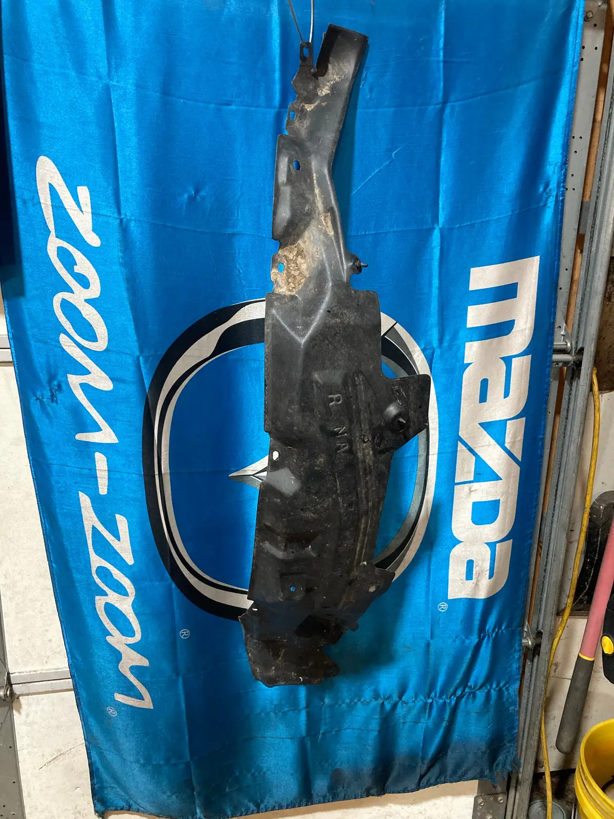 1990-1997 Mazda Miata Right Front Na Inner Fender Liner 1