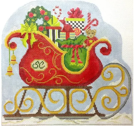 Kanp01 Santa Claus Sleigh 1