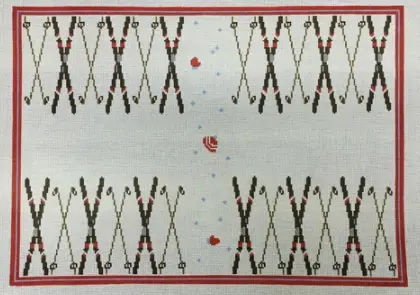 Kcd2500 Skiing Backgammon Board 1