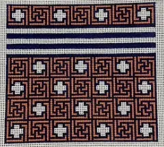 Kcd4162bp The Kristen - Mini - Blue And Coral 1