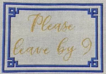 Kcd5047 Please Leave By 9 1