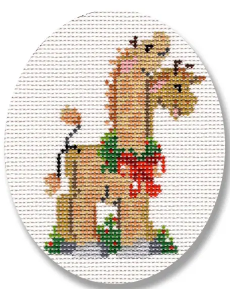 Kds-Xo04 Christmas Giraffes 1