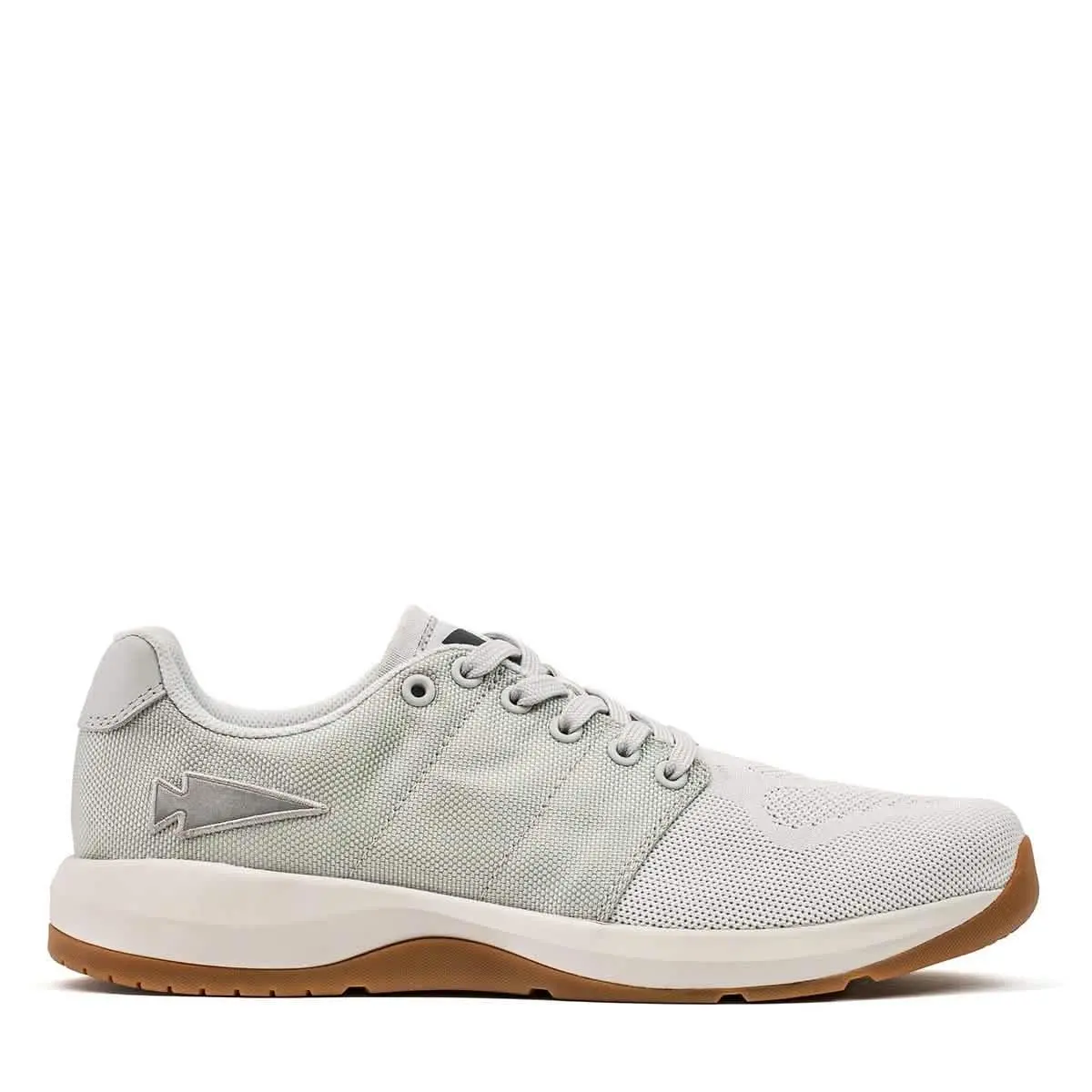 Men's Ballistic Trainers - Lunar Rock + Gum W/ Silver Reflective Spearhead 1