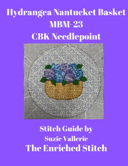Mbm-Xo23 Hydrangea Nantucket Basket Stitch Guide 1
