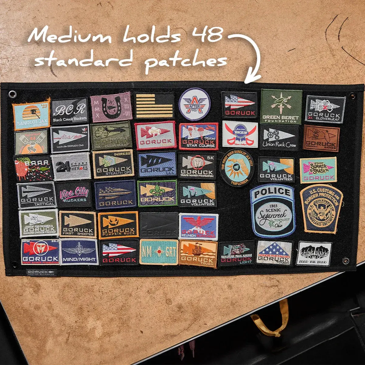 Goruck Patch Board 1