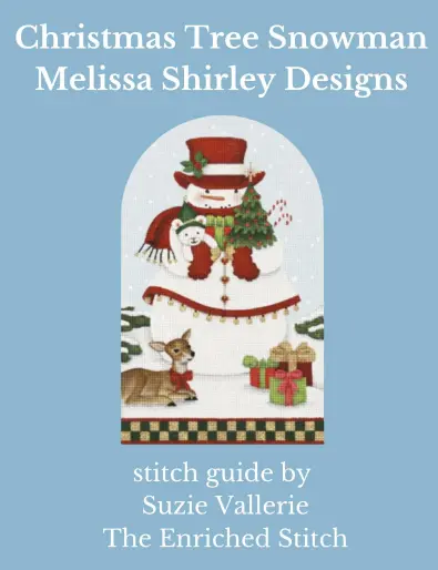 2309 Christmas Tree Snowman Dome Stitch Guide 1