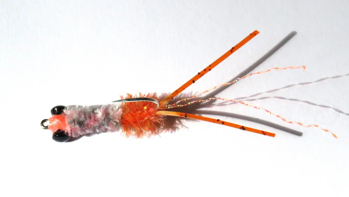 Surf Fly Orange Lady   Hand-Tied By Lee Baermann 1