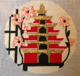 A136 Pagoda Birdhouse Stitch Guide 1