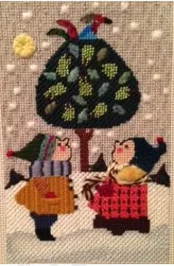 M-1224 Partridge In A Pear Tree Stitch Guide 1