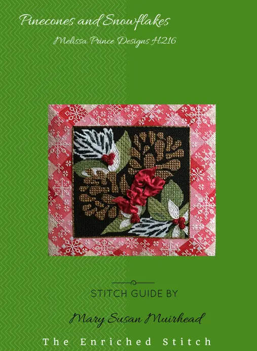 H216 Pinecones And Snowflakes Stitch Guide 1