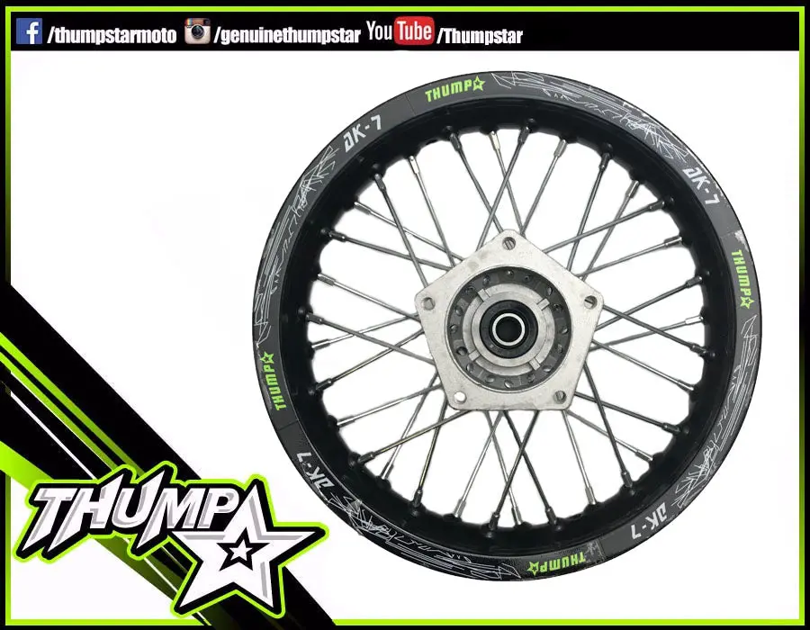 7672 | Wheel | 12" | Rear | Ak-7 5 Bolt | Alloy 1