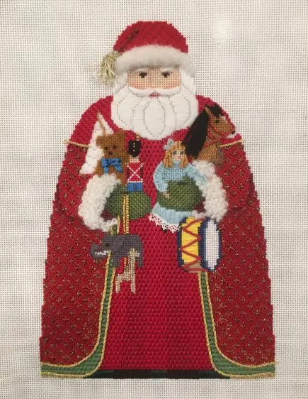 3398 Susan Roberts Santa Front And Back Stitch Guide 1