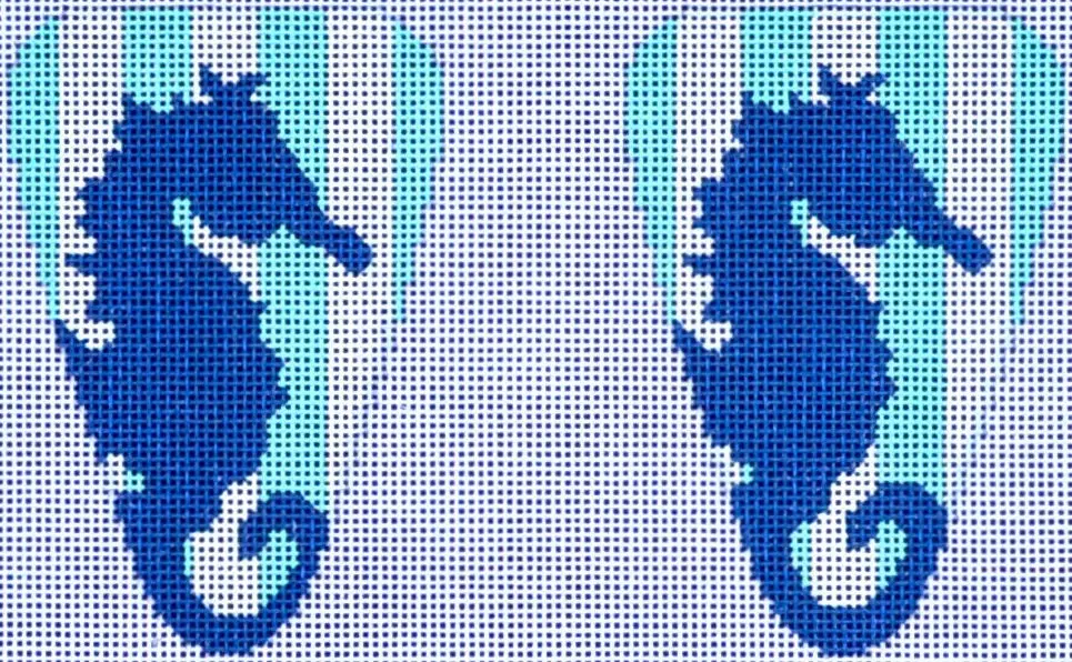 Ts171 Seahorse Stencil Scissor Case 1