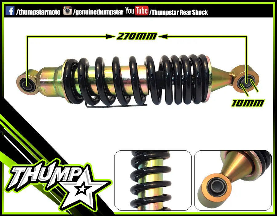 7636 | Rear Shock | Standard | 300Lbs | 270Mm 1